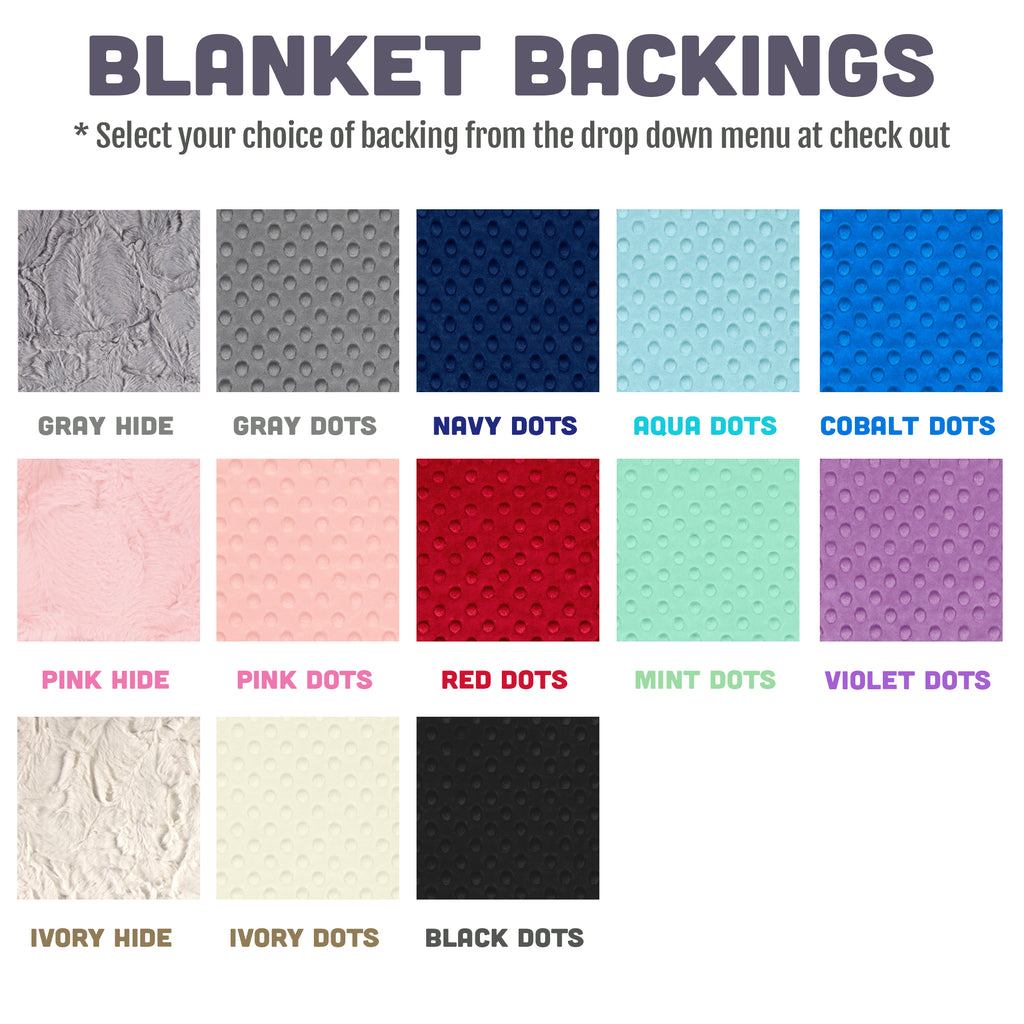 JOOMOOKIE SPORT PATCHWORK Minky Blanket in Pink & Purple