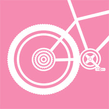 C102 Bicycle Silhouette Design Block