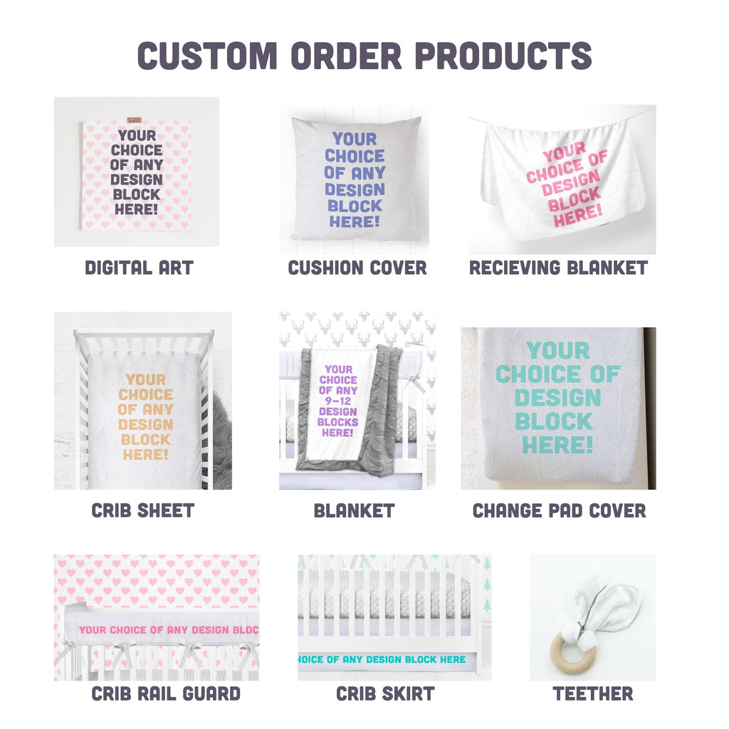 Design your own Custom Patchwork Joomookie Blanket ! All sizes