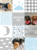 CUSTOM Pet Photo Patchwork Memory Blanket