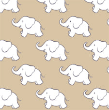 S051R Cute Elephants Design Block
