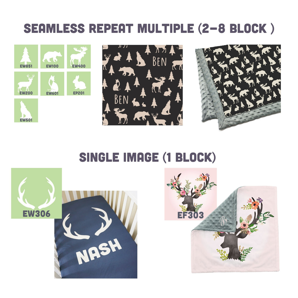 Design your own Custom Patchwork Joomookie Blanket ! All sizes