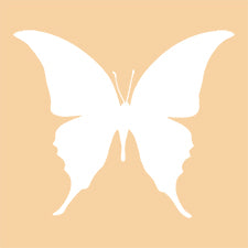 X100 Butterfly Silhouette Design Block