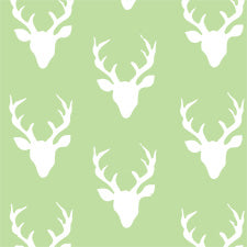 E300R1 Stag Antlers Silhouettes Design Block
