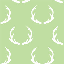 E306R Antlers Silhouettes Block